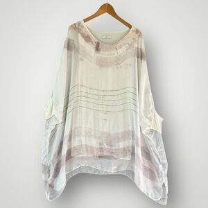 🎉5 for $45🎉 Baci oversized long top tunic women size M